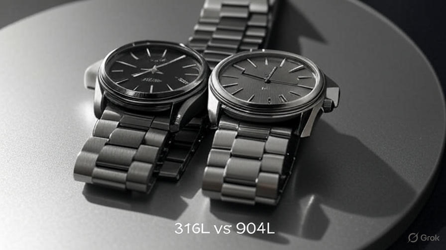 Acier inoxydable 316L vs 904L   pour sa montre 