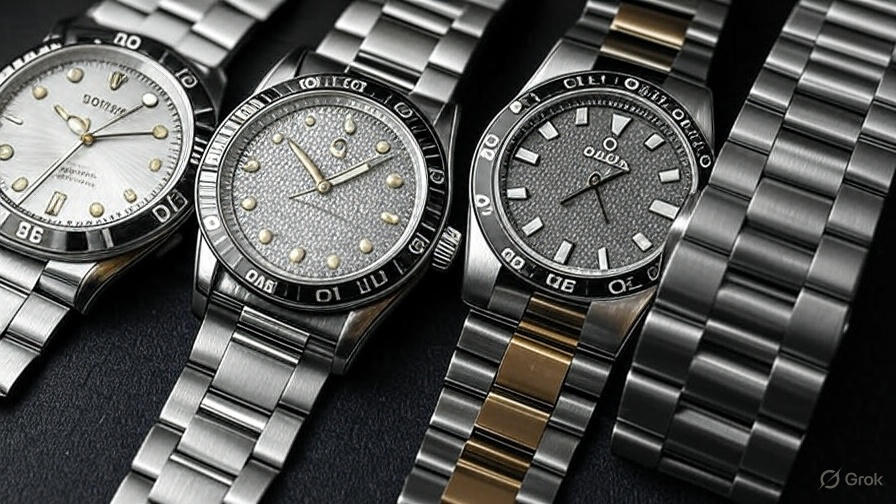 Montres en acier