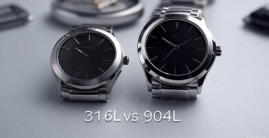 Acier inoxydable 316L vs 904L lequel choisir pour sa montre