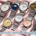 Montre acier femme abordable top 15 modèles au meilleur rapport qualité-prix