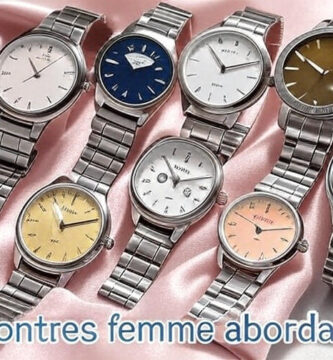 Montre acier femme abordable top 15 modèles au meilleur rapport qualité-prix
