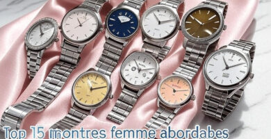 Montre acier femme abordable top 15 modèles au meilleur rapport qualité-prix
